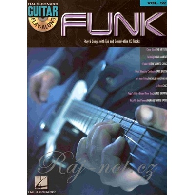 Guitar Play Along 52 FUNK vocal/guitar & tab