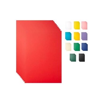 Image 1 of Цветен картон 190г А4 10 листа