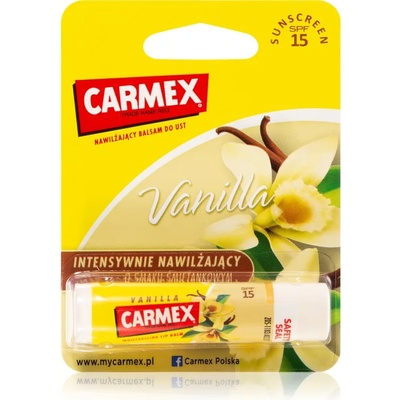 Carmex Vanilla хидратиращ балсам за устни в тубичка SPF 15 4, 25 гр