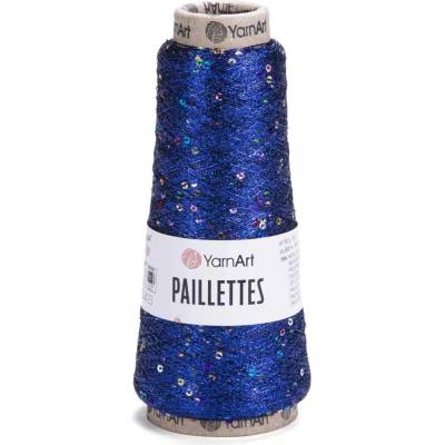 YarnArt Paillettes 8008 - tmavě modrá