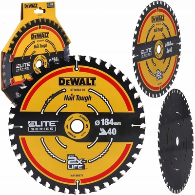 DeWALT DT10303 Pílový kotúč EXTREME,184 x 16 mm, 40 zubov