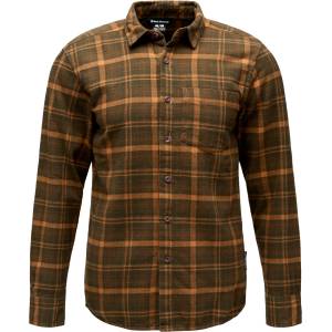 Black Diamond Мъжка риза с копчета Black Diamond Project Flannel Shirt - Dark Moss / Rye - размер XL (033-2090-0914)