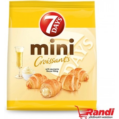 7 Days Мини кроасани 7Days шампанско 185гр