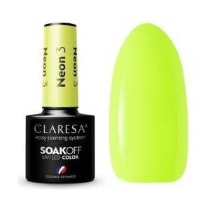 Claresa Gel polish NEON 3 -5g