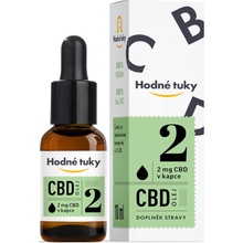 Hodné tuky CBD olej 6% 10 ml