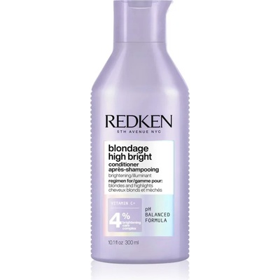 Redken Blondage High Bright озаряващ балсам за руса коса 300ml