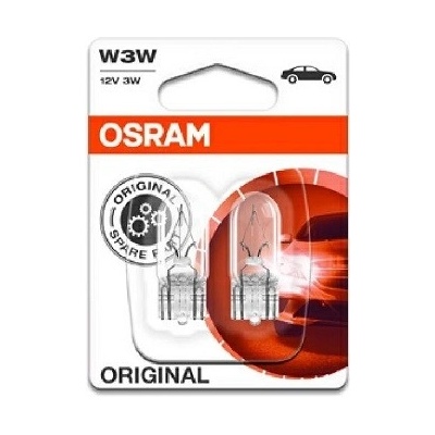 Osram 2821-02B W3W W2,1x9,5d 12V 3W 2 ks