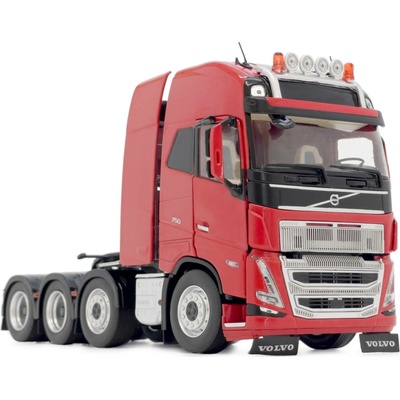 MarGe Models Model tahače těžkých nákladů VOLVO FH5 8x4 Červený MarGe 1:32