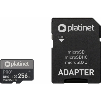 Platinet Pro MicroSDHC 256 GB PMMSDX256UIII