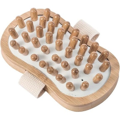 MSV masážní kartáč NATUR, dřevěný 145878