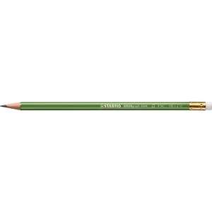 STABILO Графитен молив STABILO Greengraph HB с шестоъгълна гума, екологичен 6004/HB (6004/HB)