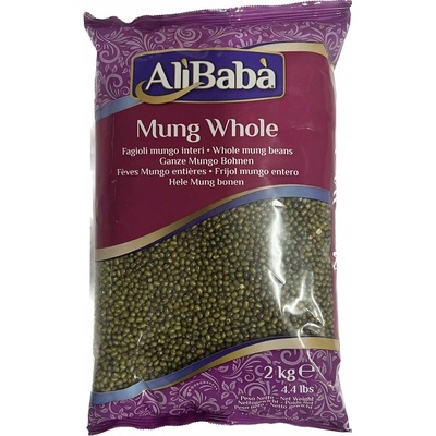 Alibaba Mungová fazuľa celá Mung Whole 2 kg