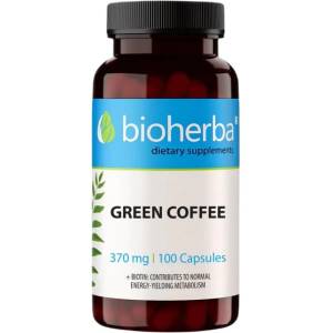 Bioherba Green Coffee 370 mg [100 капсули]
