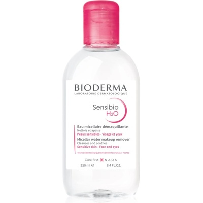 BIODERMA Sensibio H2O мицеларна вода за чувствителна кожа на лицето 250ml