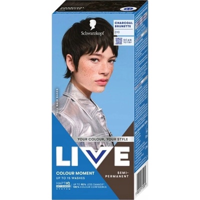 Live Colour Moment Charcoal Brunette 010 Barva na vlasy