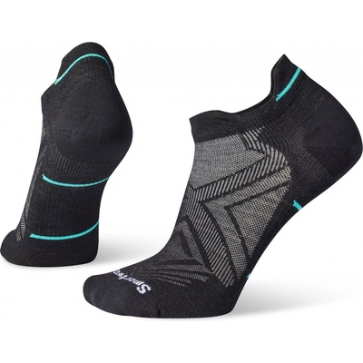 Smartwool W RUN ZERO CUSHION LOW ANKLE black
