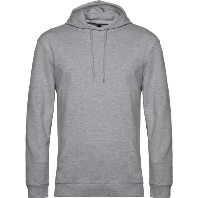 B&C Collection B&c #hoodie / Мъжки суичър с качулка - светлосив меланж xxxl (01u03w61013)