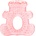 Lorelli Гризалка Lorelli Baby Care - Мече, Shell pink (10210140006)