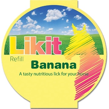 Liz Likit pro koně náhradní náplň 650 g banán