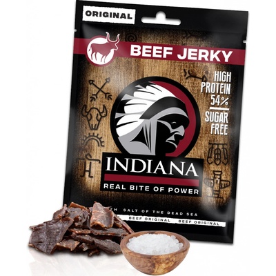 INDIANA JERKY HOVĚZÍ ORIGINÁL 25 g – Hledejceny.cz