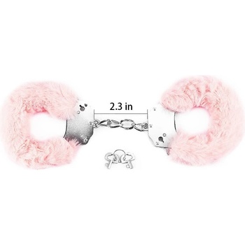 ostatní Fetish Pleasure Fluffy Белезници Розови
