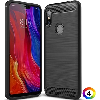 Image 1 of Xiaomi Redmi Note 6 Pro Carbon Fiber Калъф и Протектор
