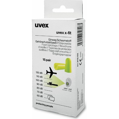 Uvex x-fit EN 352-2 Špunty do uší 37 dB 2112133