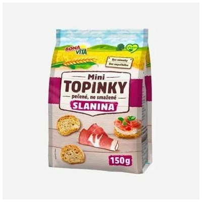 BonaVita Mini topinky slanina 6 x 150 g
