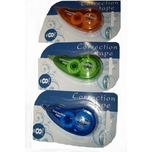 Centrum Лентов коректор, Centrum Correction Tape, лентов (5мм), 8м, различни цветове (OK18787)