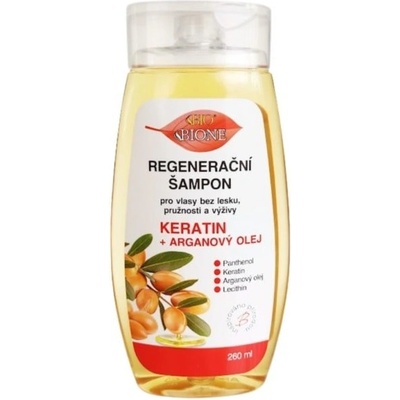 Bione Cosmetisc BIO Keratin + Argánový olej Regeneračný šampón 260 ml