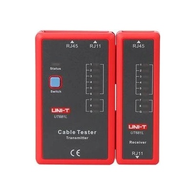 UNI-T Tester kabelu UNI-T UT681L (RJ45, RJ11) – Hledejceny.cz