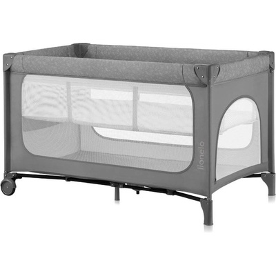 Lionelo Бебешка кошара 2 в1 Lionelo - Jasmin Easy Fold, Grey Stone (5903771720687)