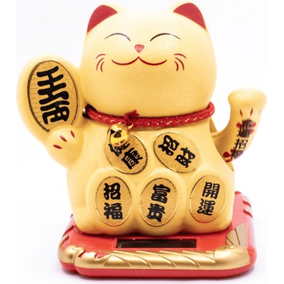 Milujeme Kameny Maneki neko - mávající kočička Solar - Feng shui Y