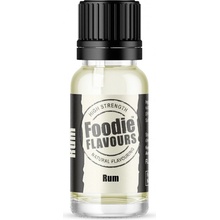 Foodie Flavours Prírodná koncentrovaná vôňa 15 ml rumu