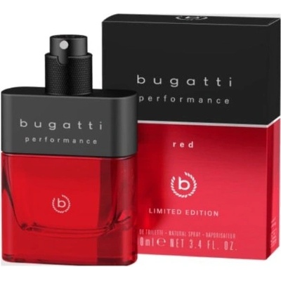 Bugatti Performance Red Limited Edition toaletná voda pánska 100 ml