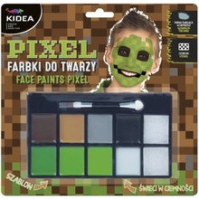 Derform Kidea farby na tvár Pixel