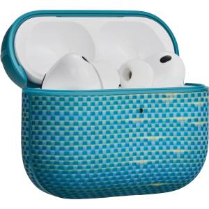 Pitaka Магнитен калъф от арамидно влакно Pitaka Lucid Blue - AirPods Pro 3 (APM2505)