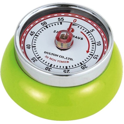 Kuchyňská magnetická minutka Speed Retro zelená - Zassenhaus