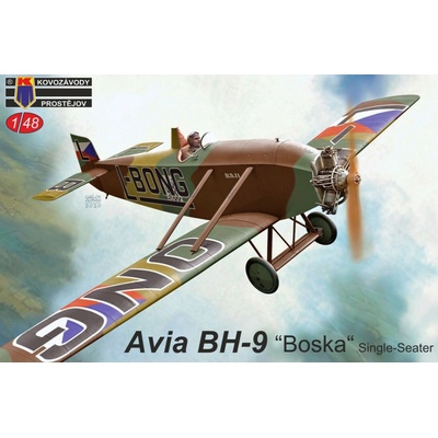 Kovozávody Prostějov Plastový model lietadlo KOVOZAVODY KPM4819 Avia BH-9 Boska Single-Seater 1:48