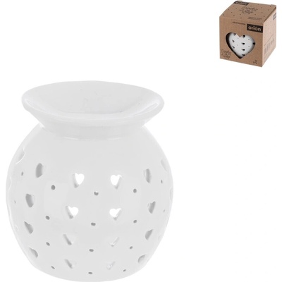 Orion Aroma lampa keramická Dárek od srdce bílá – Zboží Dáma