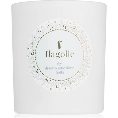 Flagolie White Label Figs, Sandalwood, Violets ароматна свещ 150 гр