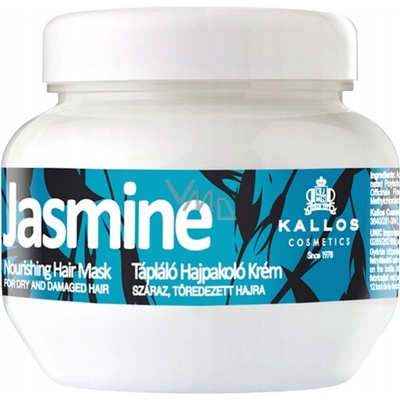 Kallos Jasmine Nourishing Hair Mask výživná jazmínová maska pre suché a poškodené vlasy 275 ml