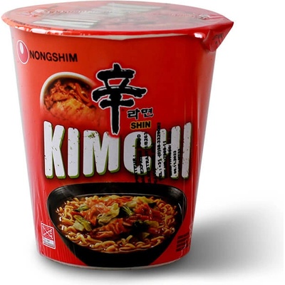 Nongshim Kimchi ramyun cup instantná rezancová polievka 12 x 75 g