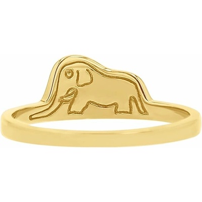 Eppi Stříbrný prsten s ukrytým slonem Malý princ R47689