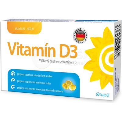 Vitamin D3 2000IU 60 toboliek