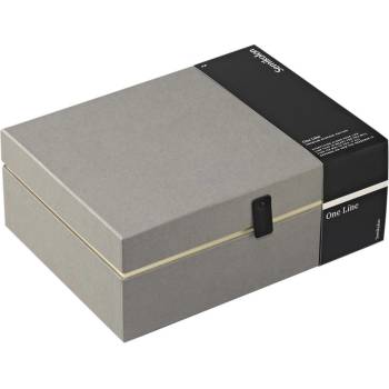 Semikolon Кутия за съхранение One Line L сива (373051)