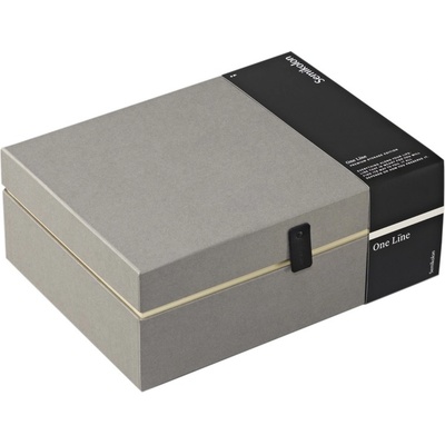 Semikolon Кутия за съхранение One Line L сива (373051)