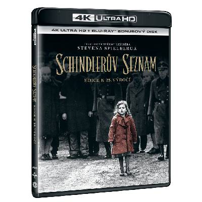 Schindlerův seznam (4k Ultra HD Blu-ray + Bonusový Blu-ray)