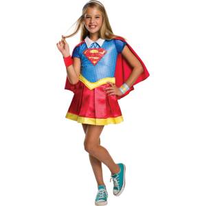 Rubies Детски костюм Deluxe - Supergirl Размер - деца: L: 128 см