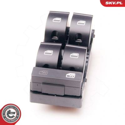Spínač, zvedací zařízení oken ESEN SKV 37SKV013
